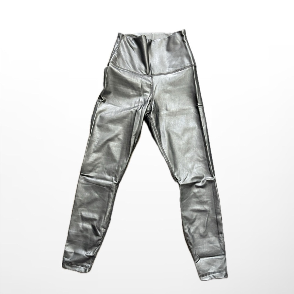 90 Degree By Reflex Silver Leggings